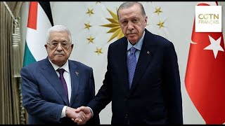 Erdogan promet de soutenir le président palestinien [upl. by Ottie569]