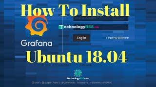 How To Quick Install Grafana Server On Ubuntu 1804 [upl. by Saloma]