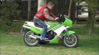 Kawasaki KR250s start easily Yeah right [upl. by Asenad]