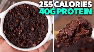 Cottage Cheese Brownie  High Protein Microwave Dessert [upl. by Fink]