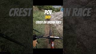 POV 3rd DH Urbaine de Crest  bikepark mtb downhill urbaine vtt vélo course [upl. by Christmann]