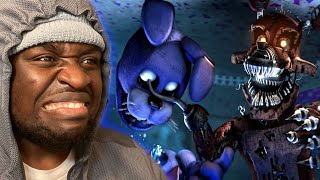 FNAF NEEDS A FIGHTING GAME  Security Breach vs Withered Toy amp Nightmare VR vs Withered REACTION [upl. by Yllus]