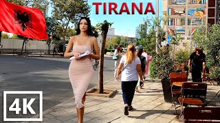 TIRANA WALK  Albania 2023» 🇦🇱 VIRTUAL WALKING TOUR 🚶🎧 ORIGINAL SOUNDS 🚫 NO COMMENT 📺 ASMR [upl. by Ahsemac695]