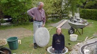 Bau und Entstehung der ModelleisenbahnGartenanlage LGB der Familienbahner Stand 2005 [upl. by Esiole]