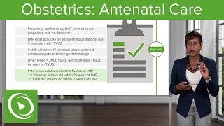 Antenatal Care – Obstetrics  Lecturio [upl. by Briny]