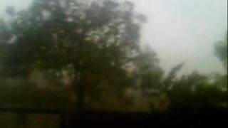 THE WORST TORNADO EVER SHOT WITH IN 100 YARD mobile camera [upl. by Anson]