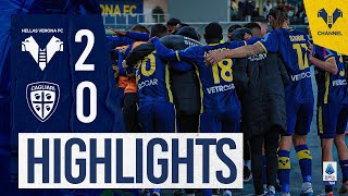 Highlights Serie A TIM 202324  VeronaCagliari 20 [upl. by Haronid]