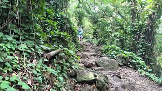 Kalalau Trail at Haena Beach Kauai Hawaii IMG 6630 [upl. by Ahsael]