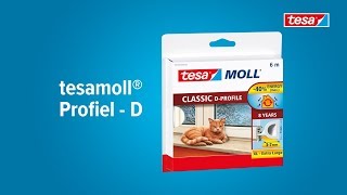 tesamoll Profiel D  isoleren  kieren 3 tot 7mm [upl. by Lurline399]