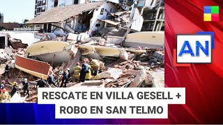 Rescate en Villa Gesell  Robo en San Telmo AméricaNoticiasdeMañana Programa completo 05112024 [upl. by Kerekes]