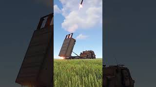 Can Bradley survive MLRS Rockets in Rust 🤔🤔🤔 shorts [upl. by Adnohsek]