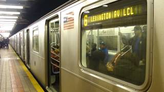 IRT Lexington Ave Line R142 4 Train amp R142A 4 amp 6 Trains at 103rd St PM Rush Hour [upl. by Ltsyrk]