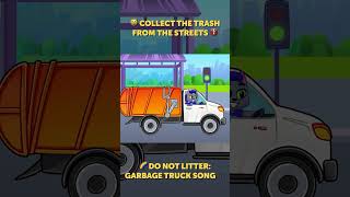 Let’s Clean Up 🚮 Garbage Truck Song 🎶 Fun Nursery Rhymes with Purr Purr 😻 [upl. by Ellissa]