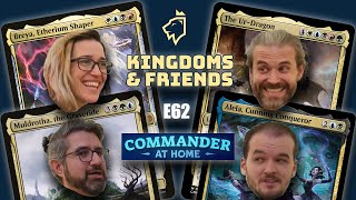 commanderathome amp ​​⁠KingdomsTV  Breya v UrDragon v Alela v Muldrotha  Commander Game [upl. by Kohn782]