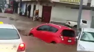 Matagalpa inundada bajo lluvia  graves daños por lluvia en Matagalpa Nicaragua [upl. by Sonni370]