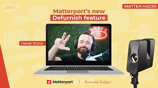 Matterport’s new Defurnish feature  Matter Hacks [upl. by Maddis863]