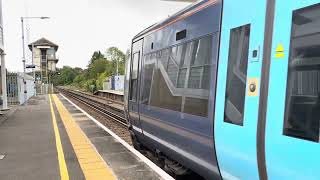 Class 375 828 EMU on diversion departing Canterbury East to Ramsgate [upl. by Onilecram794]