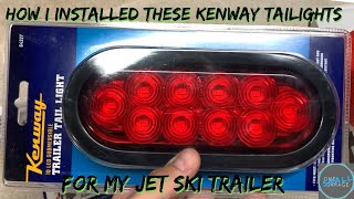 Kenway Trailer Tail Light Install [upl. by Nnyleuqcaj330]