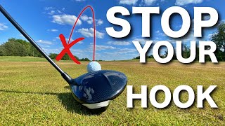 5 SIMPLE WAYS TO FIX YOUR GOLF HOOK  GUARANTEED [upl. by Nittirb864]