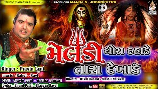 Meldi Dhora Dahade Tara Dekhade  PRAVIN LUNI  ત્રણ તાળી ગરબા  Full HD VideoStudioSaraswati [upl. by Bannister]