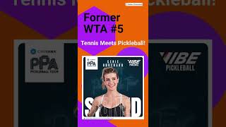 Genie Bouchard Joins PPA Tour  Tennis Invades Pickleball Again [upl. by Mehcanem]