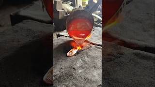 Molten Metal Drops That Will Melt Your Mind trendingshort [upl. by Benedikta]