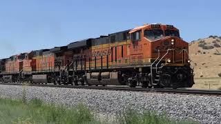 Trains around the city of Tehachapi filmed in July 2023 [upl. by Brinkema]