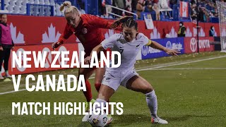 New Zealand v Canada  27 October 2021  Match Highlights [upl. by Eneleuqcaj943]