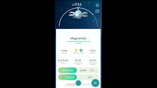 Magnemites Evolution From Magnetic Spark to Powerful Magnezone in Pokémon pokemongo [upl. by Corson]