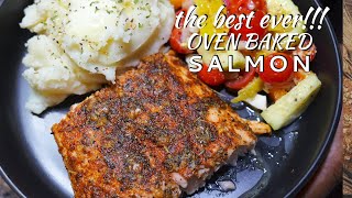 The Best Ever Oven Baked Salmon Recipe  Ray Macks Kitchen and Grill [upl. by Donnelly]