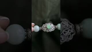 auspicious cloud pattern hollowedout design exquisite jadeite braceletshortsviraltrend [upl. by Lyford]