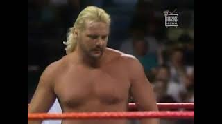 quotThe Widowmakerquot Barry Windham vs Frankie DeFalco WWF TV Debut Match 62489 [upl. by Mohkos]