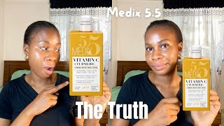 Shocking Truth Medix 55 Vitamin C  Turmeric Brightening Body Lotion Review Exposed [upl. by Aixela]