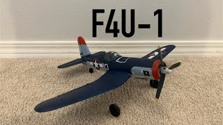 Flying the F4U1 Corsair rc plane￼ [upl. by Endo]