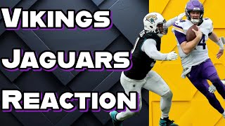 Vikings Ugly Win Over Jaguars [upl. by Puff]