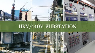 11KV440V Electrical Substation All Explained  IEEE BSMRSTU Student Branch [upl. by Dnomde887]