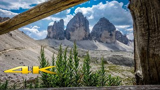 Tre Cime Di Lavaredo Dolomites Italy 🇮🇹 4K Walk Tour [upl. by Oiramd800]