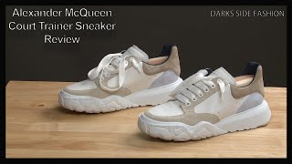 Alexander McQueen Court Trainer Sneaker Review [upl. by Cand522]