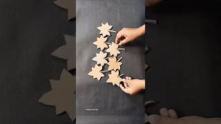 DIY Cardboard Wall Hanging✨youtubeshorts viralshort diy cardboard wallhanging homedecorcraft [upl. by Champaigne]