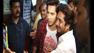 Varun Dhawan visits Gaiety Galaxy Theatre for MAIN TERA HERO [upl. by Benis]