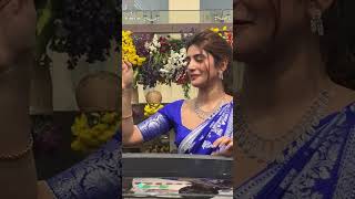 sreeleela at south India shopping mall openingtrending viralvideo filmeezone [upl. by Ailadi]