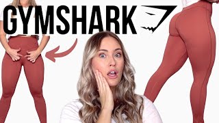 NEW GYMSHARK LEGGING TRY ON REVIEW  ELEVATE LEGGINGS HAUL [upl. by Artima774]