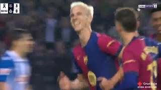 Amazing 🔥 Dani Olmo Goal Barcelona Vs Espanyol 30 All Goals Analysis amp Extended Highlights [upl. by Relyk]