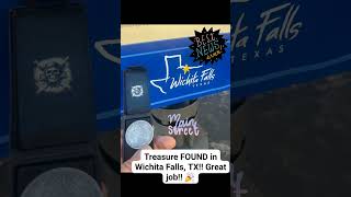 Found treasure in Wichita Falls TX Yay 🤩 foundtreasure treasurehunt hiddentreasures texas [upl. by Wicks817]