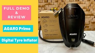 AGARO Primo Tyre Inflator Digital Tyre Inflator Tyre Inflator Full Demo amp Review [upl. by Iroj]