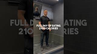 2100 Calories Full Day of Eating 🍕 fatloss shorts caloriedeficit fitness buildmuscle losefat [upl. by Conover]