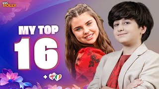 Junior Eurovision 2024  My Top 16  NEW 🇬🇪🇮🇪 [upl. by Cibis]