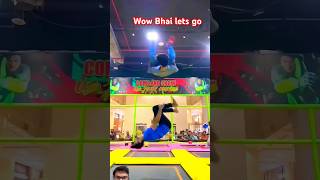 TRAMPOLINE FUN Bouncing into Awesomenessquottrampoline parkour flip [upl. by Neesay819]