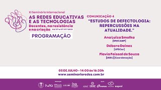 Comunicação 4  Estudos de Defectologia repercussões na atualidade [upl. by Kippie]