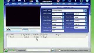 Extra Video Converter can convert video to AVI MPEG Apple iPod Sony PSP 3gp Zune WMV FLV MOV MP3 WMV OGG or WAV  wwwDVDCopyRipcom [upl. by Basia]